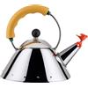 ALESSI BOLLITORE UCCELLINO CON FISCHIETTO YELLOW 9093/1 Y