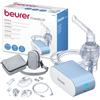 Beurer IH 60 Aerosol Portatile a Microcompressore con Batteria al Litio Ricaricabile, Compatto, Leggero e Silenzioso, Ideale in Viaggio, Inalazione Rapida circa 0.25 ml/min