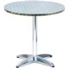 SERENA GROUP Tavolo bar - tondo - diametro 70 cm - altezza 70 cm - alluminio-acciaio - Serena Group (unità vendita 1 pz.)