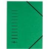 PAGNA Cartella con elastico angolare - A4 - dorso variabile - cartoncino - verde - Pagna (unità vendita 1 pz.)