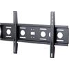 Edbak Support a parete EDBAK | Regolazione laterale dello schermo una volta montato sulla staffa a parete | Per schermi da 50-86 pollici | Peso massimo supportato: 80 kg | Colore: nero