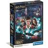 Clementoni - Puzzle 1000 Pezzi per Adulti e Ragazzi, Tema Harry Potter, con Poster Incluso, Compact Box, Idea Regalo Uomo e Donna, Made in Italy, 50x70 cm, 37047