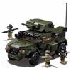 Sluban Typhoon VDVS, veicolo militare con statuette, kit da costruzione 1/35, 17,9 cm