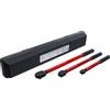 BGS Do it yourself BGS Diy 90114 - Set di chiavi dinamometriche | Azionamento quadrato esterno 6,3 mm (1/4) 2 - 24 Nm, 10 mm (3/8) 19 - 110 Nm, 12,5 mm (1/2) 28 - 210 Nm, 3 pezzi