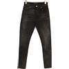 NUDIE JEANS Pipe Led Jeans Uomo Slim Lavaggio Scuro Grigio Marble Denim Organico