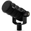 RØDE RODE PodMic USB Microfono Dinamico Broadcast, Per Podcasting, Streaming, Gaming e Voice Over, Connettività XLR e USB, Uscita Cuffie