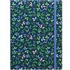 Filofax Notebook ricaricabile, formato A5, collezione da giardino, 21 x 14,6 cm, crepuscolo (B115114U)
