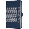 SIGEL J5204 Jolie Agenda settimanale 2025, copertina rigida, 9,5 x 15 cm, 174 pagine, blu scuro
