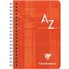 Clairefontaine 8509C - rubrica 9x14 cm 180 p quad. piccoli 90g bianca