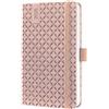 SIGEL J5130 Jolie Agenda settimanale 2025, copertina rigida, 9,5 x 15 cm, 174 pagine, rosato