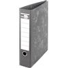 Liderpapel Raccoglitore a leva liderpapel, formato A4, a righe, senza rado, dorso 80 mm, colore: nero