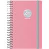 Dohe - Agenda 2025, visualizzazione settimanale, formato tascabile (8,5 x 13 cm), 12 mesi da gennaio a dicembre, copertina in plastica flessibile, planner in spagnolo, forniture per ufficio, MEMPHIS