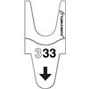 Meto Accessorio Meto Turn-O-Matic, ticket originali T90 3D, numerazione progressiva, prodotti in Germania, 6 rotoli x 4000 ticket, totale: 24.000 ticket, bianco