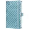 SIGEL J5112 Jolie Agenda settimanale 2025, copertina rigida, 9,5 x 15 cm, 174 pagine, azzurro