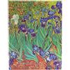 Paperblanks Agende 18 Mesi 2025, Iris di Van Gogh, Ultra, Verticale, Chiusura con Fascia Elastica