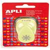 Apli Kids 13067 Trapano Fantasia Fiore Verde, 16 mm x 13067