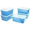 Storex (62486U05C - Pattumiera piccola con copertura, 20,3 x 30,5 x 12,7 cm, colore foglia di tè