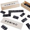 Baker Ross VC190 Set di domino in legno - Confezione da 2, Classico gioco del domino in legno