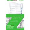Zettler Inserto di ricambio per calendario 2024 - per agenda tascabile tipo 530 - 8,8 x 15,2 cm - 1 mese su 2 pagine - Registro - Quaderno separato - 530 - 6198