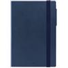 Legami - Agenda 12 Mesi, settimanale Medium con Notebook, 2023, 12x18 cm, Colore Blue, 160 Pagine con Angoli perforati, Chiusura ad Elastico, Copertina rigida, Carta Avorio, Planner mensile, AG2312070