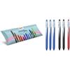 Pentel BL437 roller Energel Slim set 6 pz (3 pz blu; 2 pz nero; 1 pz rosso)