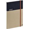 Quo Vadis 0041519Q Agenda AFFARI R Multilingua Anno 2027 Colore Blu Formato 10x15cm Settimanale 13 Mesi Dicembre-Dicembre Carta Bianca con Rubrica e Copertina cucita Arrakis