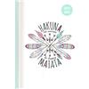 ALPHA EDITION Diario Agenda Scuola Collegetimer 2023/2024, Settimanale, 15x21 cm, Hakuna Matata, 224 Pagine