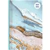 ALPHA EDITION Diario Agenda Scuola Collegetimer 2023/2024, Giornaliera, 10x15 cm, Blue Marble, 352 Pagine