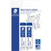 Staedtler 2507HBBK2D Mina Sottile, 0.7 mm HB | Mine sottili per matite, resistenti alla rottura e robuste - sensazione di scrittura morbida - Codice articolo 2507HBBK2D