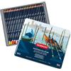 Derwent Watercolour Confezione da 24 Matite Colorate Idrosolubili in Scatola di Metallo