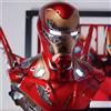 Hot Toys Busto Luminoso Iron Man MK50 Hot Toys In Resina 38/40 Cm Statue Marvel