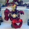 Hot Toys Busto Luminoso Iron Man MK50 Hot Toys In Resina 38/40 Cm Statue Marvel