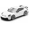 Schuco 450047400 1:12 Porsche 911 GT3 (992) 2021 Bianco Diecast Con Scatola