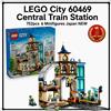 LEGO City 60469 Stazione Centrale 752 pezzi 6 minifigure Giappone NUOVO