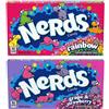 Naschwerk Confezione da 2 Nerds Mix - Uva e Fragola e Arcobaleno, 141 g ciascuno (282 g in totale) - Caramelle americane, Original USA Candy