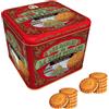 LA MERE POULARD La Mère Poulard® | Biscotti al Puro Burro Salato | Lattina Biscotti Francesi al Burro | Frollini al Burro - 1 x 500 Gr | Latte Regalo con Biscotti