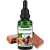 ALPHAPOWER FOOD Stevia liquida I Offerta super risparmio 5x50ml (crema di cioccolato, vaniglia bourbon, latte di cocco, fragole fruttate, banane mature) Gusto liquido, Gocce aromatizzanti e dolcificante