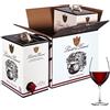 Luvit & Lumoè | Merlot IGT Veneto| Vino Rosso Italiano | Bag in Box | 2 X 5 Litri = 13 Bottiglie