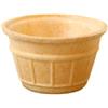 Jaspert Eiswaffeln PJaspert Eiswaffeln | Coppetta da cialda Coppa di porzione 29xØ48mm Contenuto: 22ml (96 pezzi)