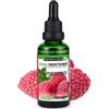 ALPHAPOWER FOOD: Stevia liquida, (1 x50ml Gusto lamponi succosi) Gusto liquido, Gocce aromatizzanti e dolcificante senza zucchero sostituto dello zucchero & calorie, dolcificante naturale, vegano