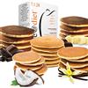 Line@Diet PANCAKE PROTEICI Line@diet | 5 gusti | comode monoporzioni | OLTRE il 60% di PROTEINE | preparato proteico per pancake e crêpes (Mix Tutti Gusti, 5 Pancake)