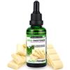 ALPHAPOWER FOOD: Stevia liquida, (1 x50ml Gusto cioccolato bianco) Gusto liquido, Gocce aromatizzanti e dolcificante senza zucchero sostituto dello zucchero & calorie, dolcificante naturale, vegano