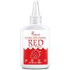 Holamdo Colorante alimentare liquido naturale 60ml, a base vegetale, vegano, senza glutine e senza OGM - privo di coloranti FD&C, per pasticceria, decorazioni, fondente, uova di Pasqua e bevande (Rosso)