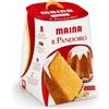 Generico Il Pandoro Tradizionale per maina 750g, Dolce a Lievitazione Naturale con Bustina di Zucchero a Velo, Latte Fresco Piemontese, Soffice e Profumato, Adatto ai Vegetariani