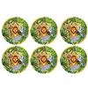 irpot Mini Cialde Decoshape Evento e Personaggio Scelta 24 pz topper cupcake (Jungle)