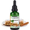 ALPHAPOWER FOOD: Stevia liquida, (1x50ml Gusto torta di mele alla cannella) Gusto liquido, Gocce aromatizzanti e dolcificante senza zucchero sostituto dello zucchero & calorie, dolcificante naturale