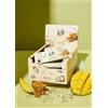 KoRo - Barretta raw al mango e chia 20 x 50 g - 27% mango - Senza zucchero raffinato - Vegan e senza glutine