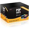POP CAFFE' 100 CAPSULE MOKA UNO MIX 4 MISCELE POP CAFFE' COMPATIBILI UNO SYSTEM