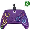 Turtle Beach Afterglow Wave Viola Controller Gamepad RGB cablato - Con licenza per Xbox Series XS, Xbox One e Windows - Pulsanti programmabili, grilletti effetto Hall, controlli audio