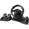 Subsonic Superdrive - Volante da corsa GS550 con pedali, paddles shifter, shifter e vibrazione per Switch Xbox Serie X/S, PS4, Xbox One, PC (programmabile per tutti i giochi)